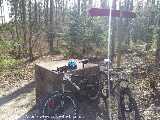 Zum Hagenturm und nach Merishausen